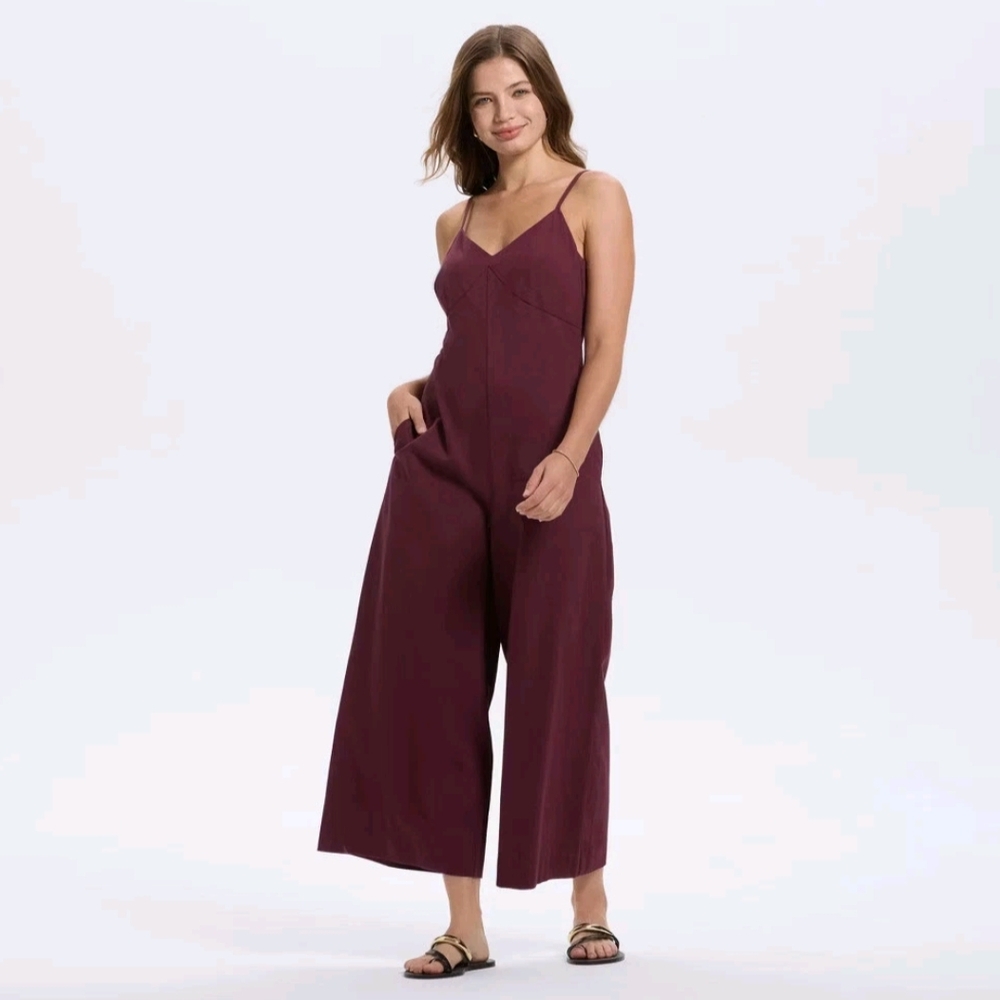 A New Day NWT Mauve Wide Leg Jumpsuit Size XXL